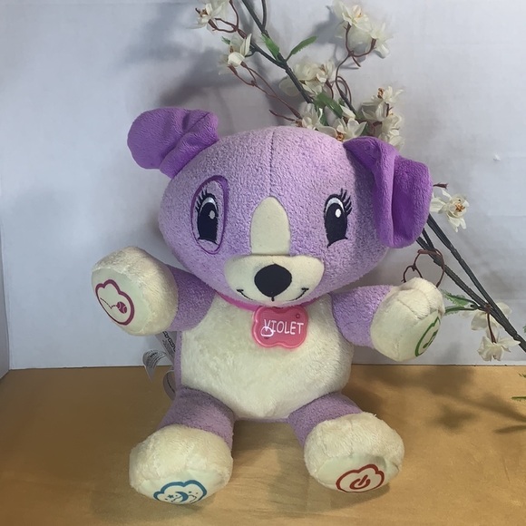 🎉HP🎉MY PAL VIOLET LEAP FROG PLUSH PUPPY - Picture 2 of 7